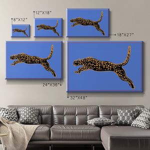 The Wild Leopard I Premium Gallery Wrapped Canvas - Ready to Hang