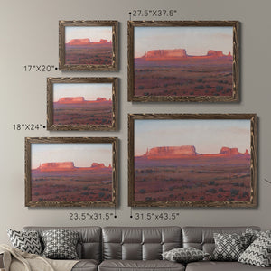 Red Rocks at Dusk I-Premium Framed Canvas - Ready to Hang