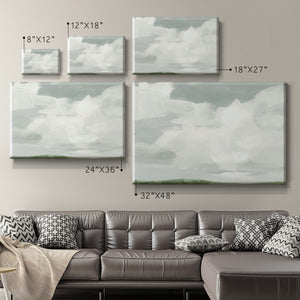 Gray Stone Sky I Premium Gallery Wrapped Canvas - Ready to Hang