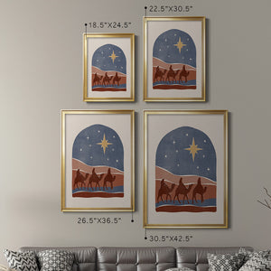 Boho Nativity II Premium Framed Print - Ready to Hang