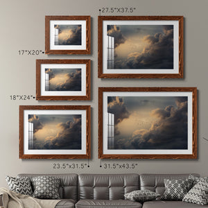 Soaring High Above-Premium Framed Print - Ready to Hang