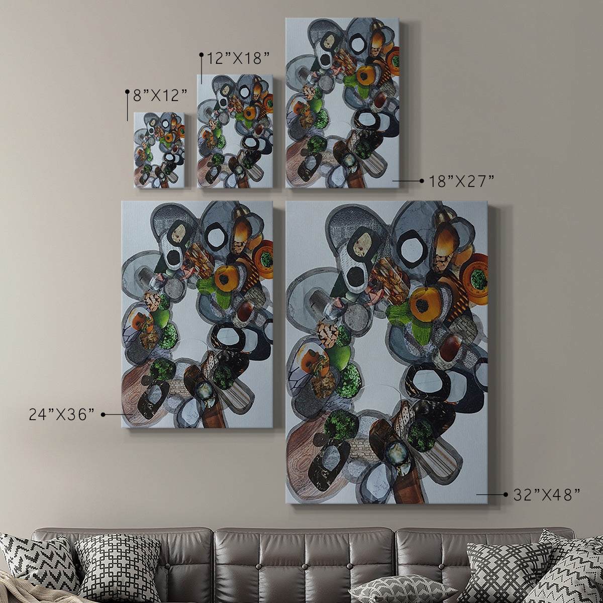 Amelia Island Stones Premium Gallery Wrapped Canvas - Ready to Hang