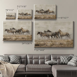 Roaming Free Premium Gallery Wrapped Canvas - Ready to Hang