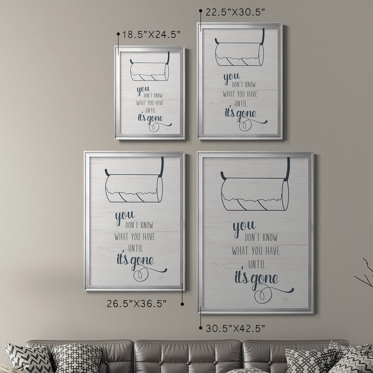 Until It's Gone Premium Framed Print - Ready to Hang