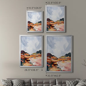 Chromatic Landscapes II Premium Framed Print - Ready to Hang