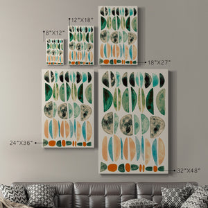 Semi Stack I Premium Gallery Wrapped Canvas - Ready to Hang