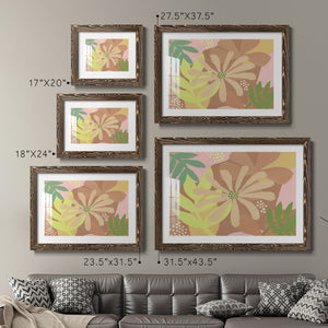 Neutral Blooms II-Premium Framed Print - Ready to Hang