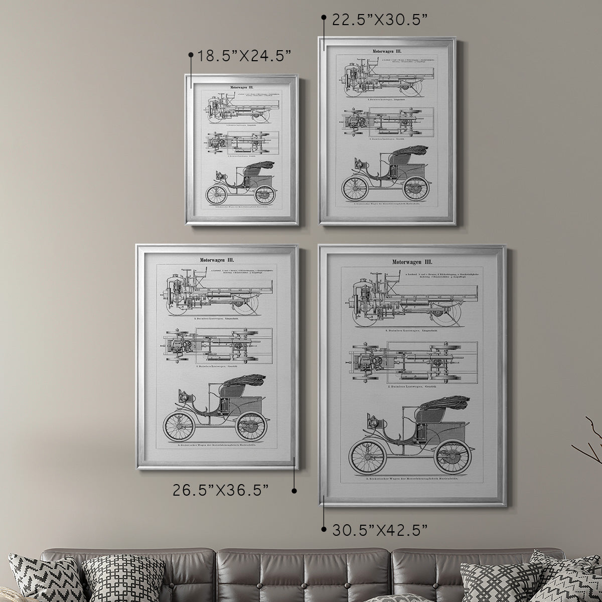 Industrial Motorcar Premium Framed Print - Ready to Hang