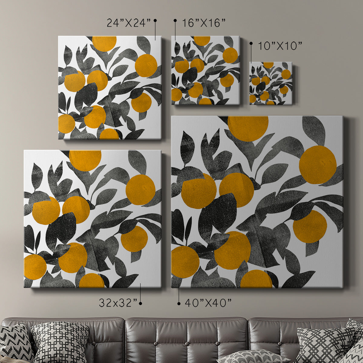 Shadow Branch III-Premium Gallery Wrapped Canvas - Ready to Hang