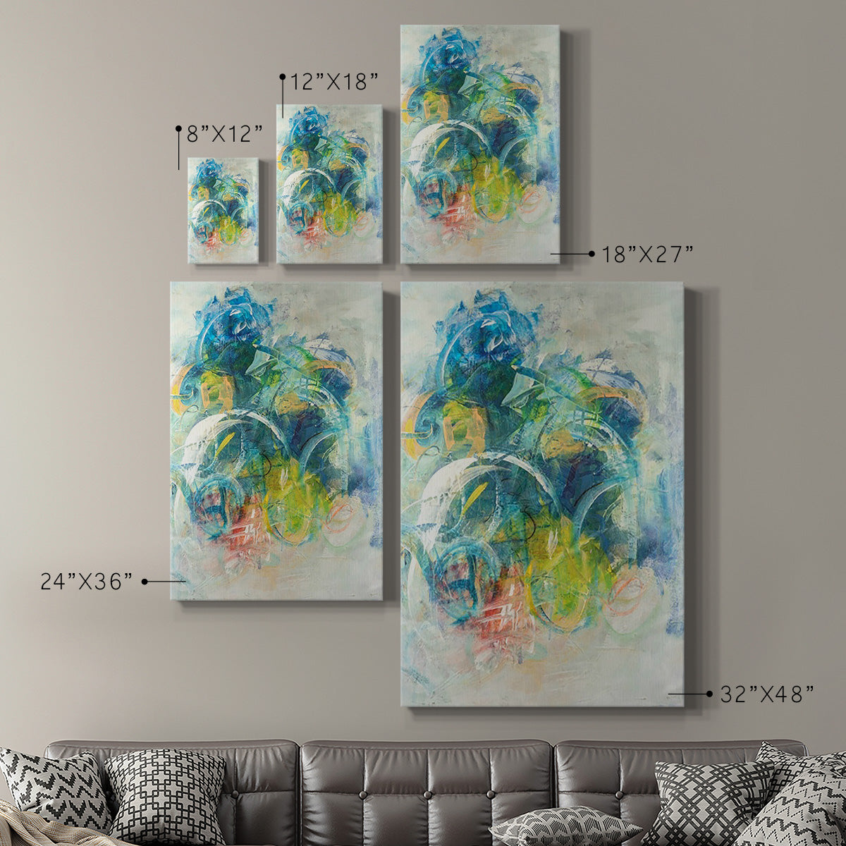Silent Energy I Premium Gallery Wrapped Canvas - Ready to Hang