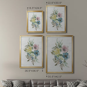 Spring Meadow Arrangement I Premium Framed Print - Ready to Hang