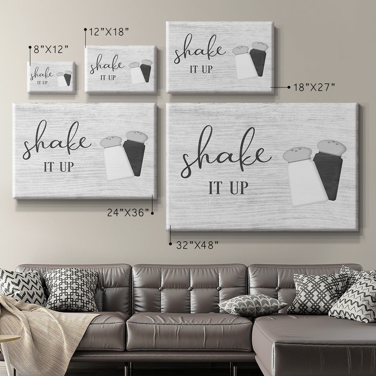 Shake it Up Premium Gallery Wrapped Canvas - Ready to Hang