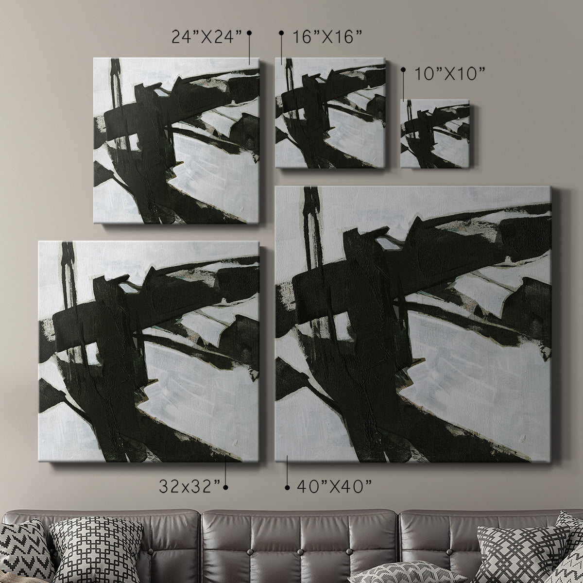 Ode an Kline I-Premium Gallery Wrapped Canvas - Ready to Hang