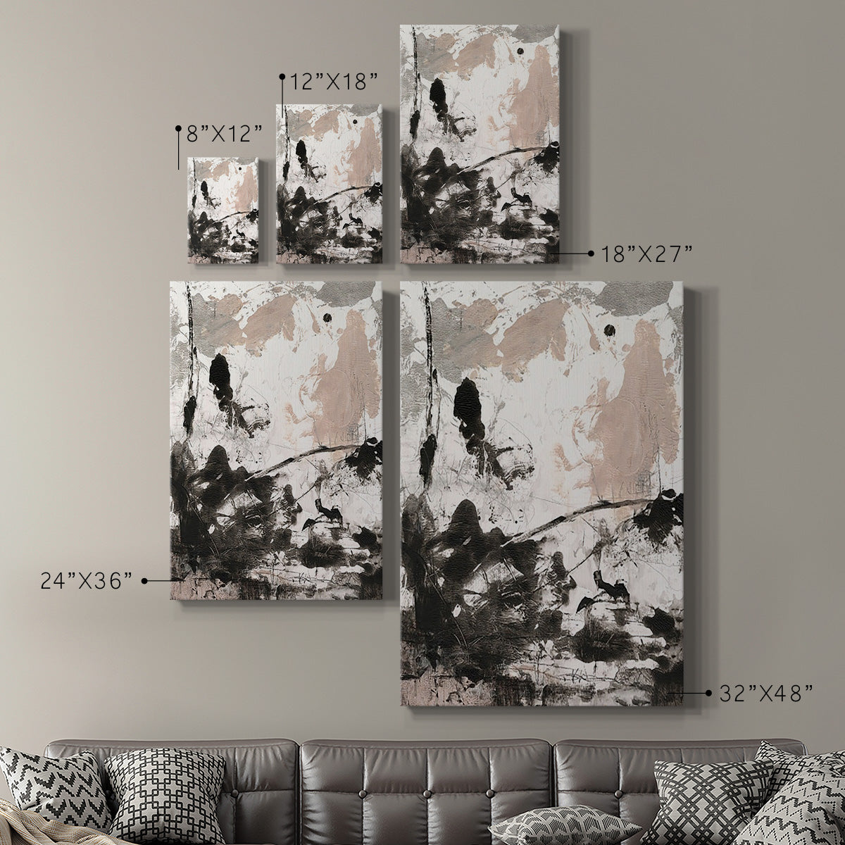 Disarray II Premium Gallery Wrapped Canvas - Ready to Hang