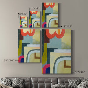 City of Rainbows II Premium Gallery Wrapped Canvas - Ready to Hang