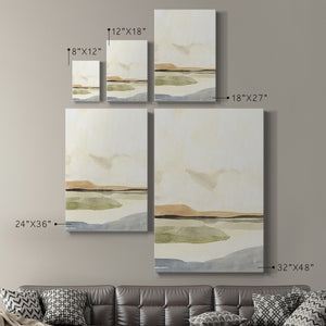 Slate Movement IV Premium Gallery Wrapped Canvas - Ready to Hang