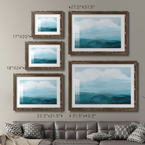 Azure Rising II-Premium Framed Print - Ready to Hang