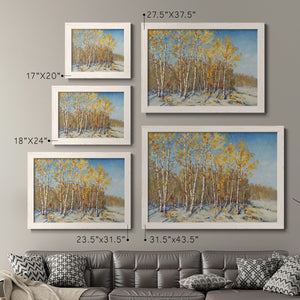 Autumn Trees-Premium Framed Canvas - Ready to Hang
