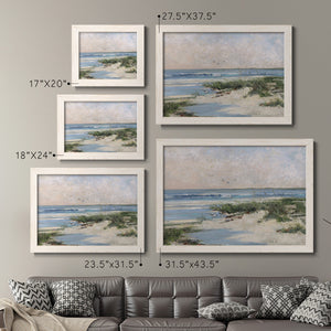 Soft Morning Sea-Premium Framed Canvas - Ready to Hang
