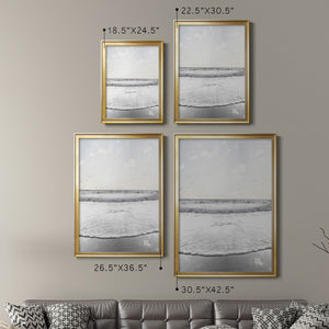 Serene Shore Premium Framed Print - Ready to Hang