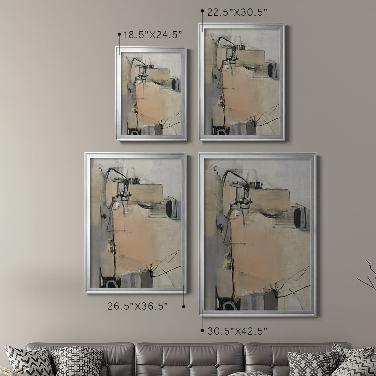 Sandstone Premium Framed Print - Ready to Hang