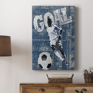 Goal Scorer Premium Gallery Wrapped Canvas - Ready to Hang