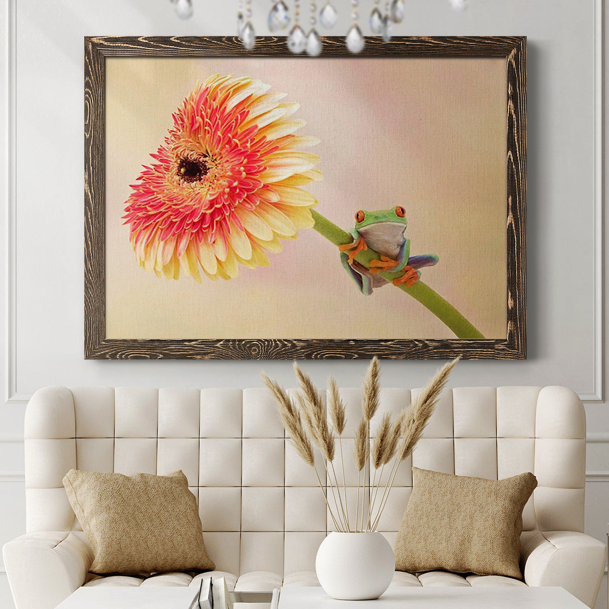Hanging On IX-Premium Framed Canvas - Ready to Hang