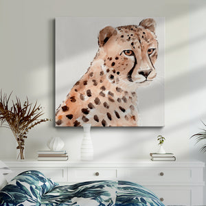 Saharan Cheetah II-Premium Gallery Wrapped Canvas - Ready to Hang