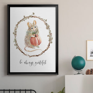Harvest Home Mouse Premium Framed Print - Ready to Hang