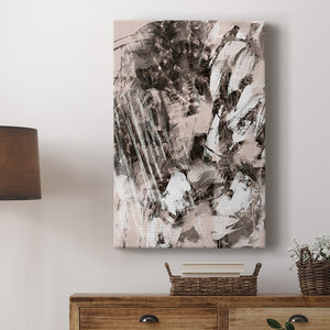 Blush Blackboard I Premium Gallery Wrapped Canvas - Ready to Hang