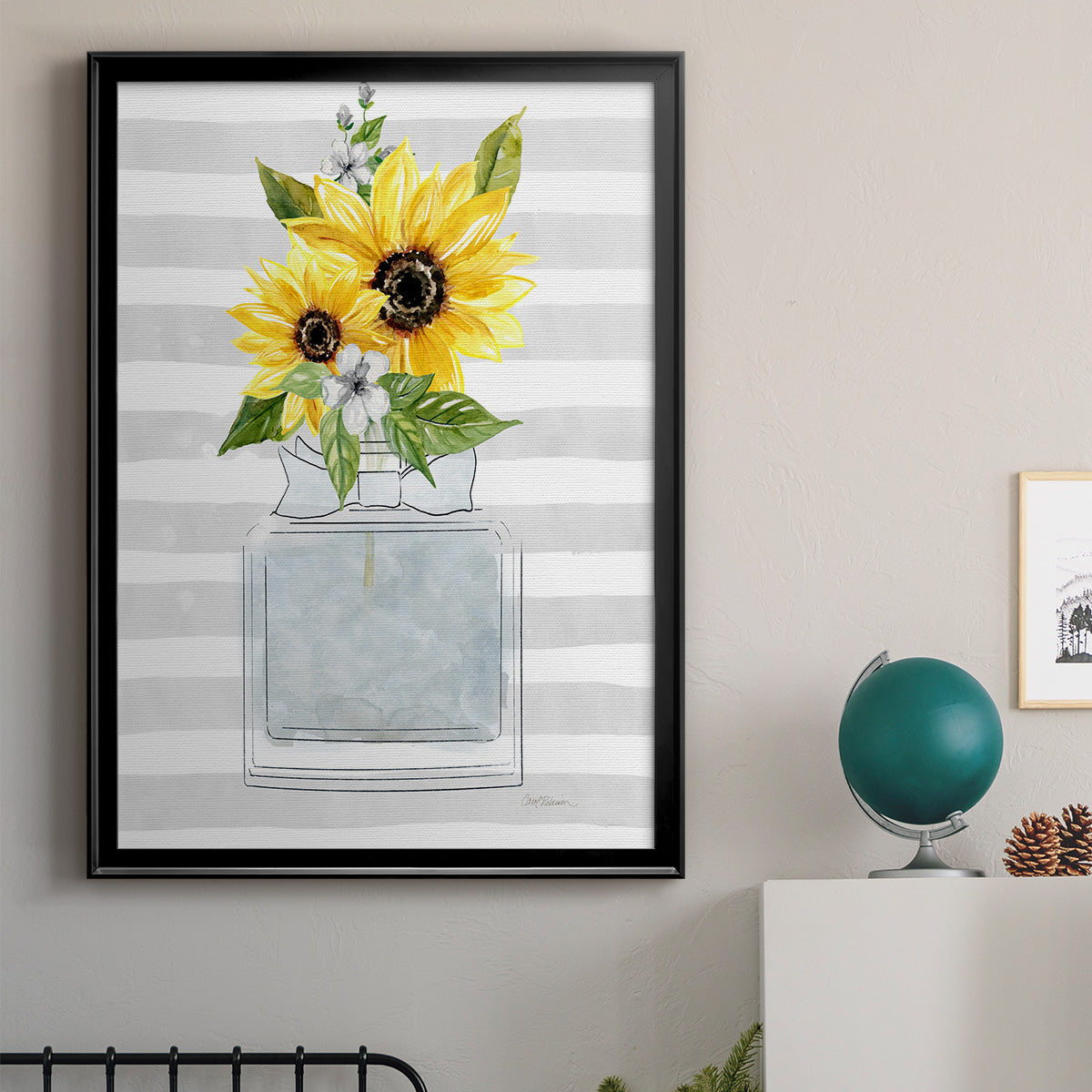 Sunflower Perfume II Premium Framed Print - Ready to Hang