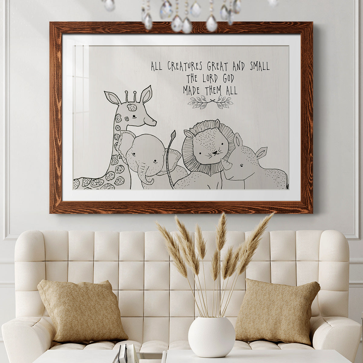 All Creatures-Premium Framed Print - Ready to Hang