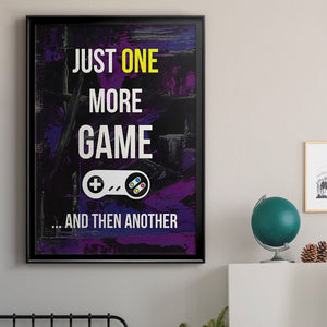 Gamer at Play II Premium Framed Print - Ready to Hang