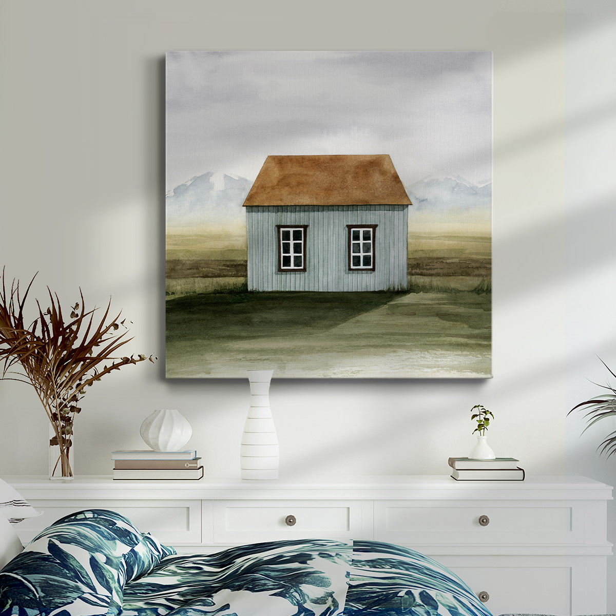 Nordic Cottage I-Premium Gallery Wrapped Canvas - Ready to Hang