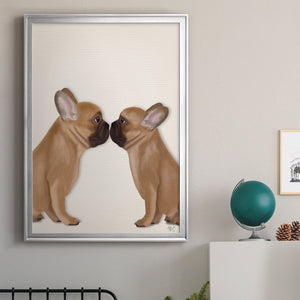 Sepia Botanical Journal I - Modern Framed Canvas Print