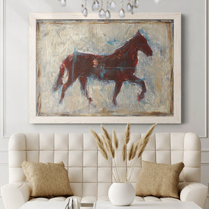 Iron Equine II-Premium Framed Canvas - Ready to Hang