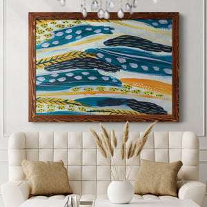 Feathery IV-Premium Framed Canvas - Ready to Hang