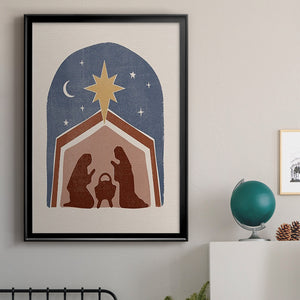 Boho Nativity I Premium Framed Print - Ready to Hang