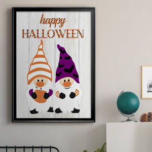 Halloween Gnomes Premium Framed Print - Ready to Hang
