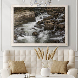 Rushing Calm-Premium Framed Canvas - Ready to Hang