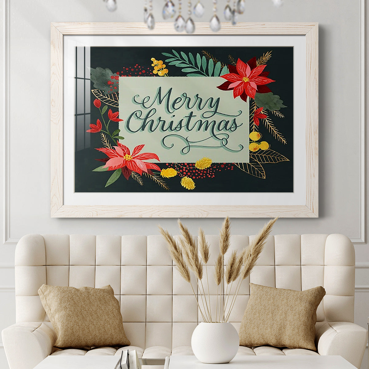 Bright Christmas Night  I-Premium Framed Print - Ready to Hang