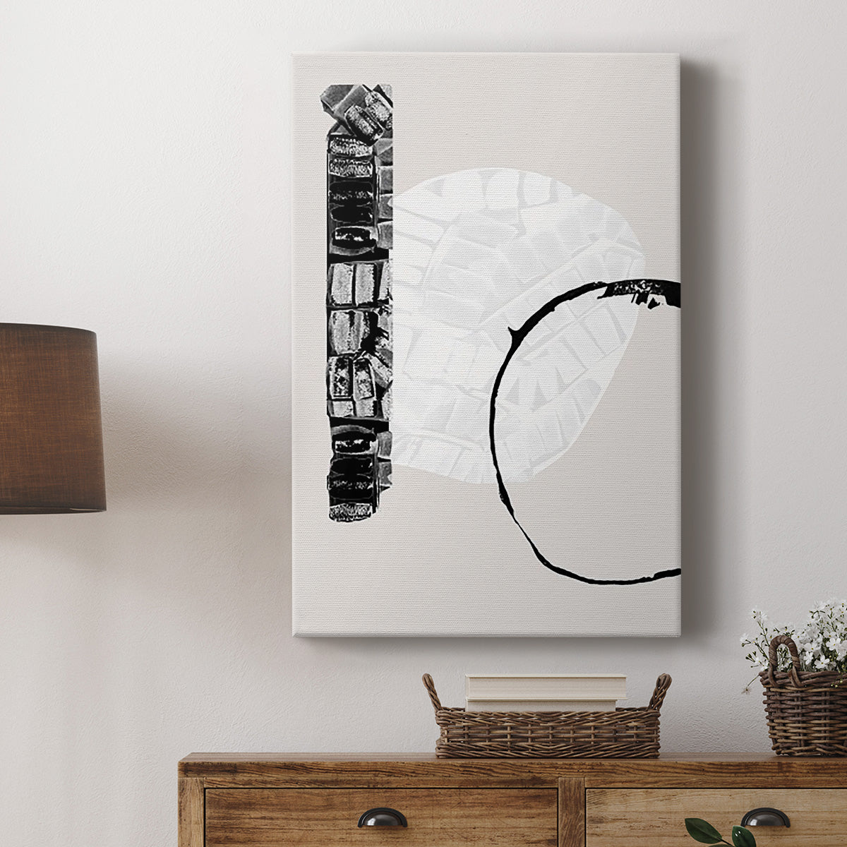 Zen Shapes I Premium Gallery Wrapped Canvas - Ready to Hang