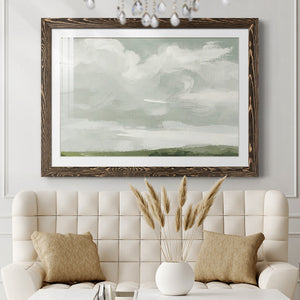 Gray Stone Sky III-Premium Framed Print - Ready to Hang