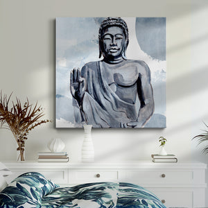 Awaken in Blue III-Premium Gallery Wrapped Canvas - Ready to Hang