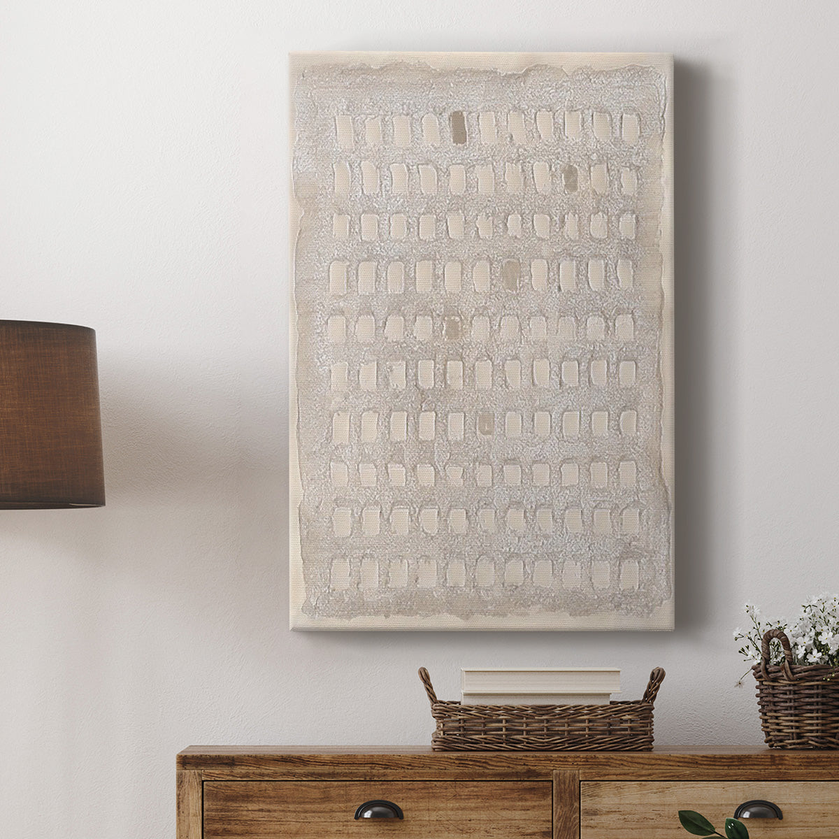 Pearl Punch Card I Premium Gallery Wrapped Canvas - Ready to Hang