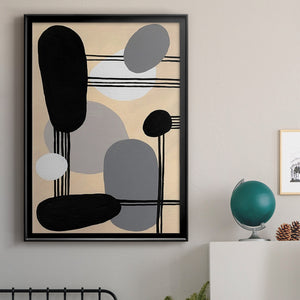 Interconnected Shapes I Premium Framed Print - Ready to Hang