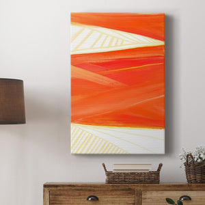 Warm Rays I Premium Gallery Wrapped Canvas - Ready to Hang