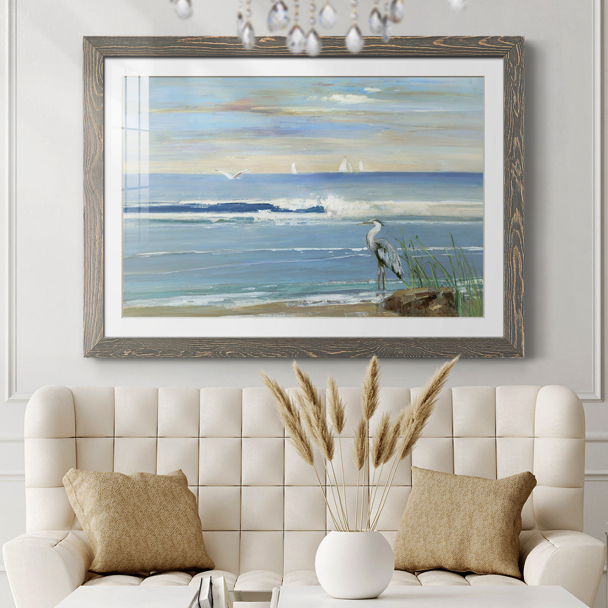 Sunrise Bay-Premium Framed Print - Ready to Hang