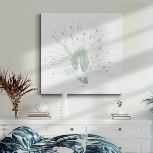 Sage Peacock II-Premium Gallery Wrapped Canvas - Ready to Hang