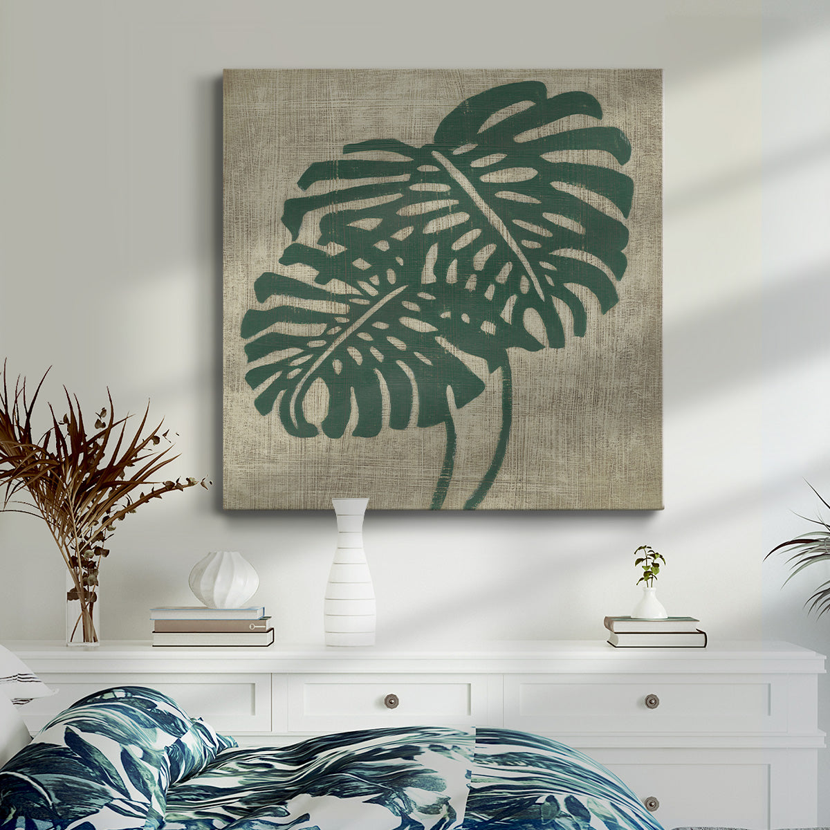 Vintage Greenery I-Premium Gallery Wrapped Canvas - Ready to Hang